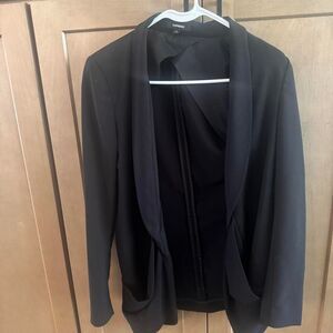 Express Women's Black Blazer- Vintage